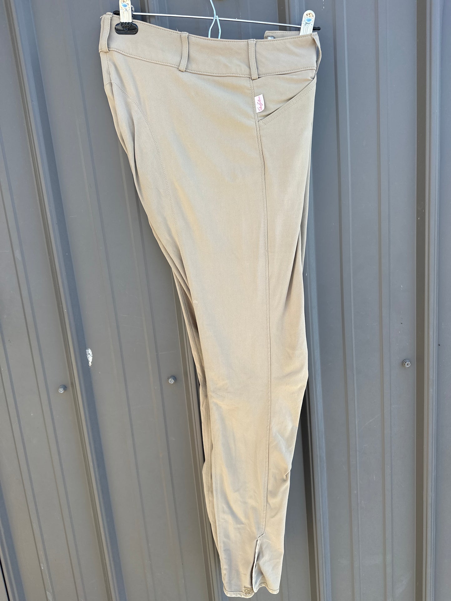 Womens Tan Tailored Sportsman