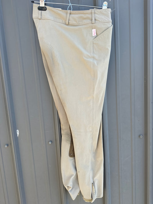 Women’s Tan Tailored Sportsman Breeches