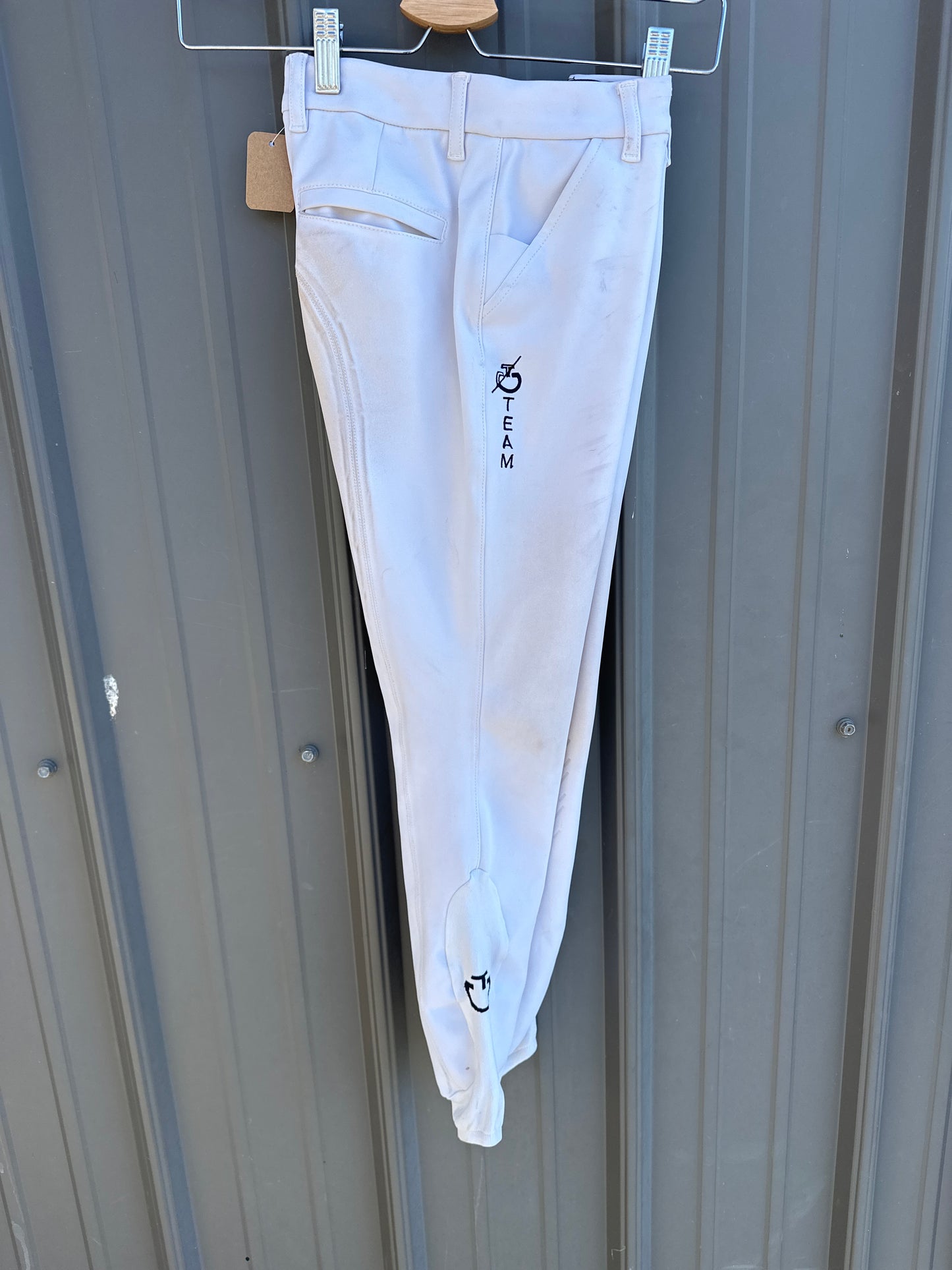 Boys White Cavalleria Toscana Breeches