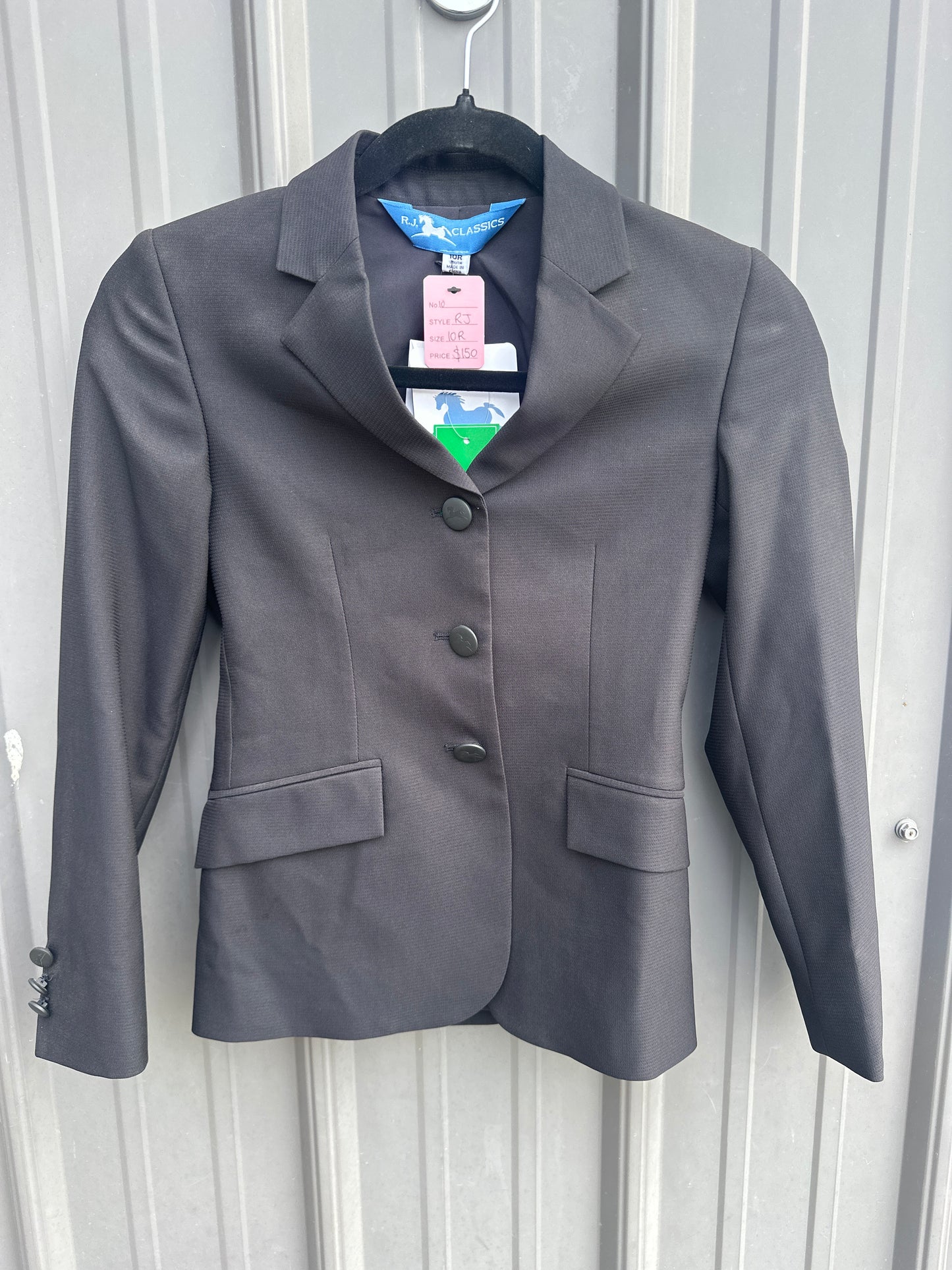 NWT Black RJ Show Jacket 10R