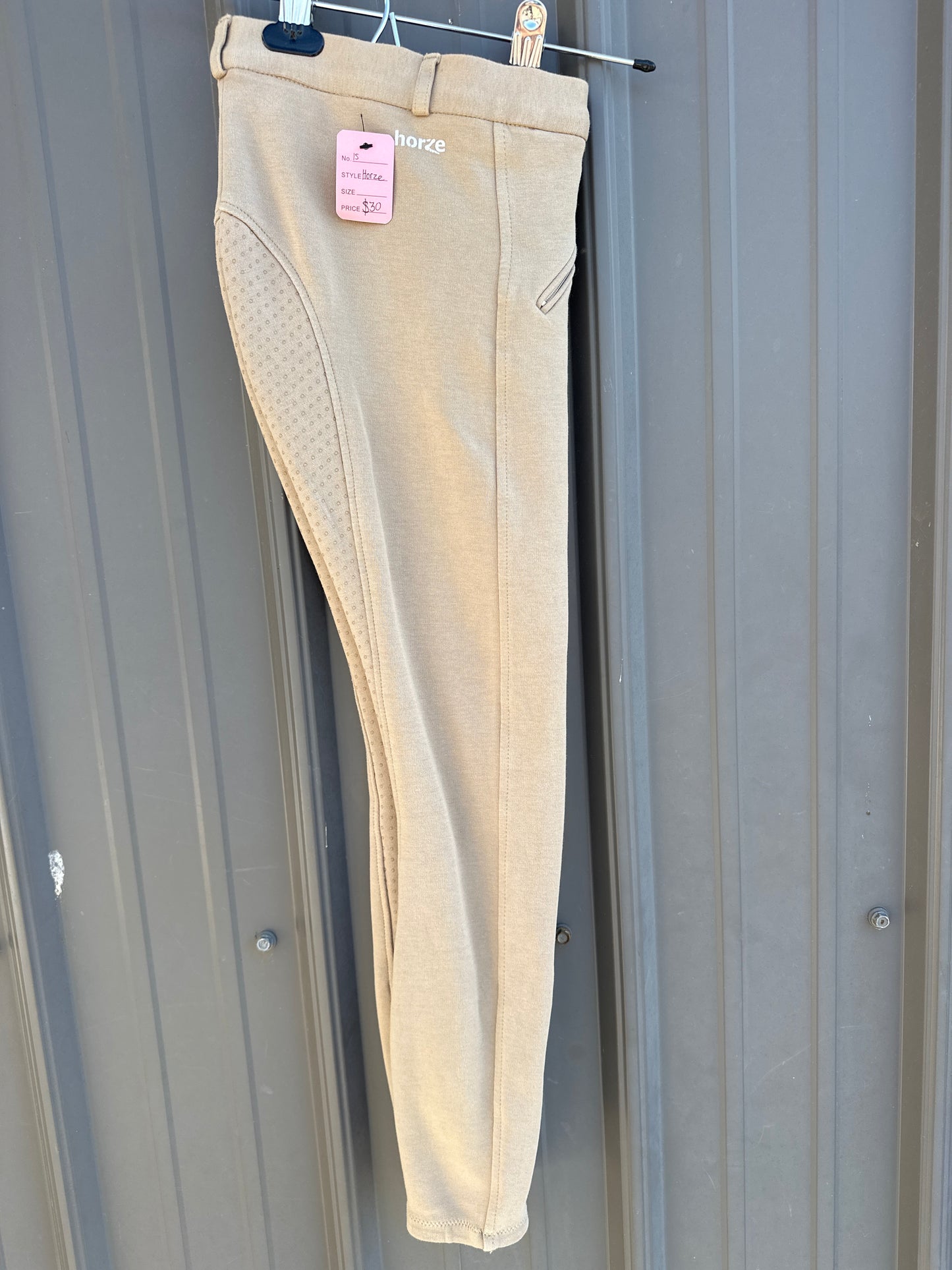 Girls Horze Full Seat Breeches