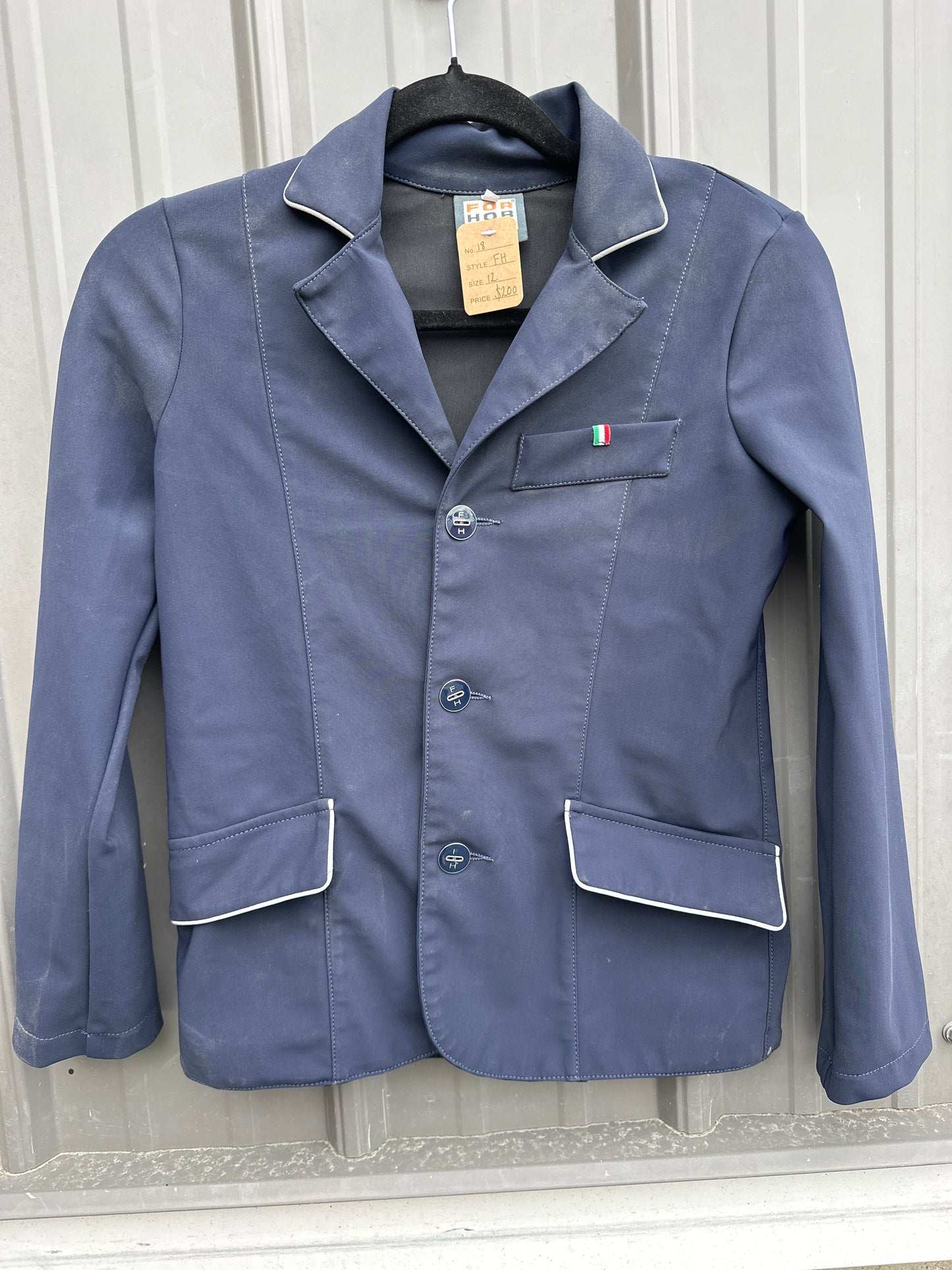 ForHorses Navy Show Jacket